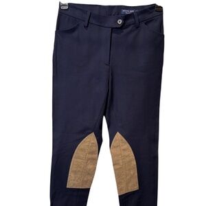Susanne Spatt Riding Equestrian Pants Size US 4 Small Austrian Size 36 NWOT Blue